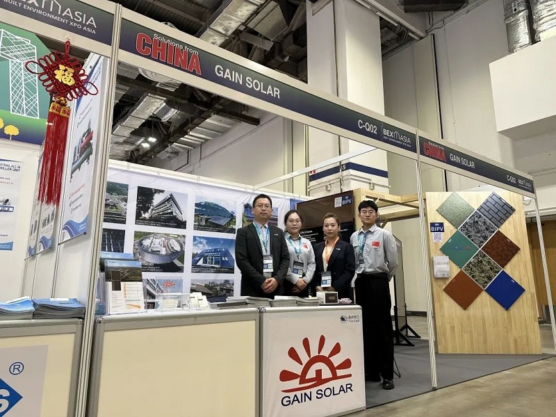 抢抓机遇 开拓进取 | 英利嘉盛参加2023新加坡亚洲建材展