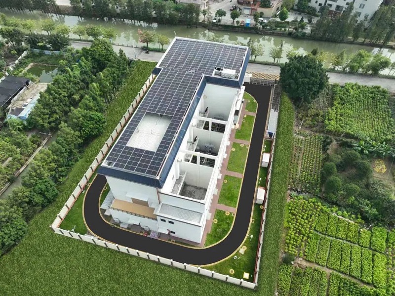 在中山，英利嘉盛BIPV助力110kV绩西变电站顺利投产