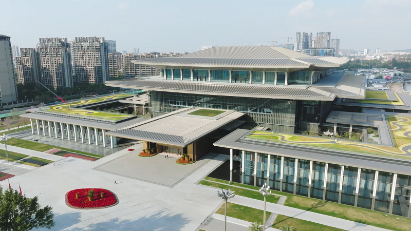 白云山下的BIPV 国际会堂闪耀羊城